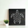 Fadenbild DIY-Set "Geometrische Schildkröte"
