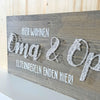 Fadenbild DIY-Set "Oma und Opa"