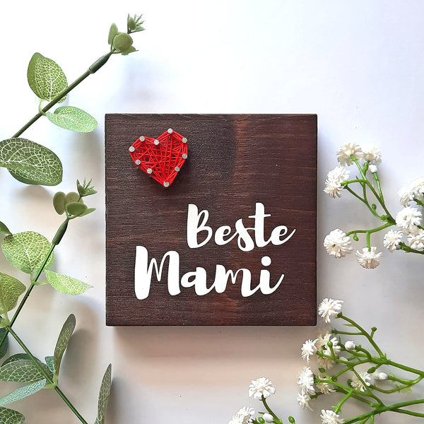 Fadenbild DIY-Set-Mini "Mama"