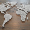 Fadenbild "Weltkarte"