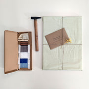 Fadenbild "Zurück zu mir" aus dem DIY-Set, Detailansicht des fertigen Bildes