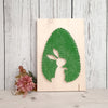 Fadenbild DIY-Set "Hase im Ei"