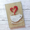 Fadenbild DIY-Set "Kaffeetasse"