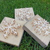 Fadenbild DIY-Set "Schneeflocke"