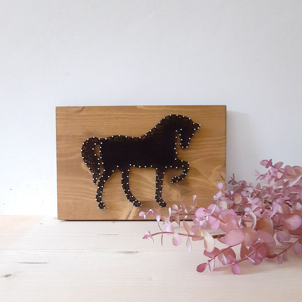 Fadenbild DIY-Set "Pferd"