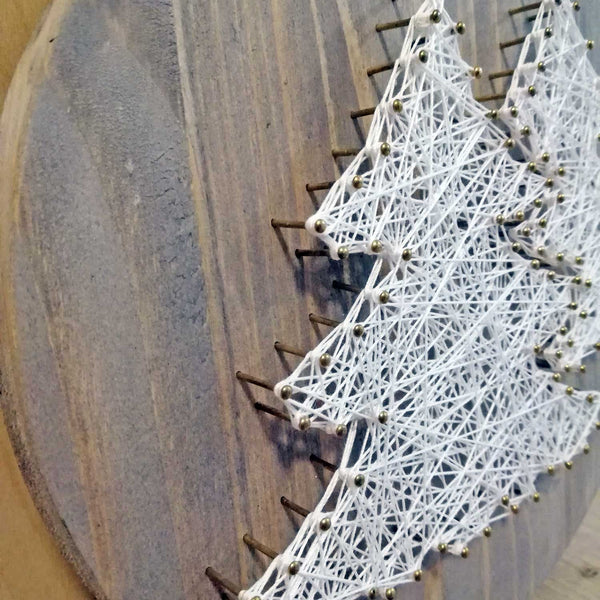 Fadenbild DIY-Set "Tannen"