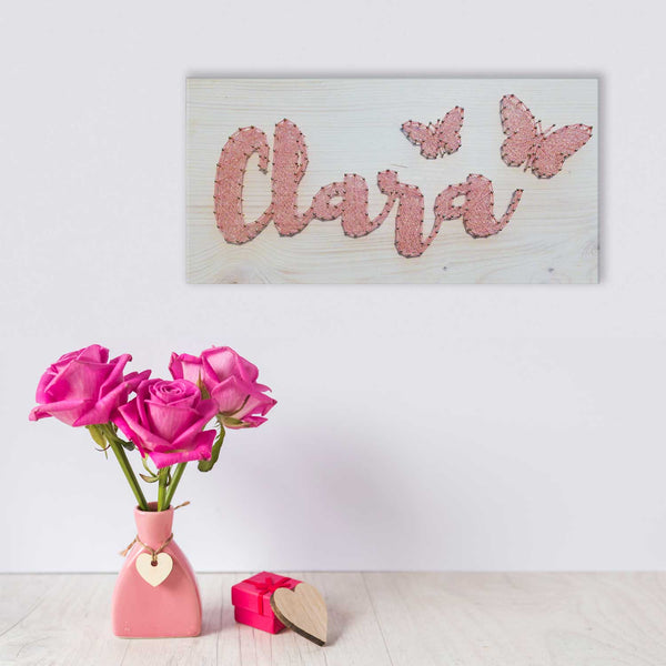 Fadenbild DIY-Set "Vorname"
