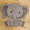 Fadenbild DIY-Set "Elefant"
