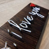Fadenbild DIY-Set "P.S. i love you"