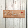 Fadenbild DIY-Set "P.S. i love you"