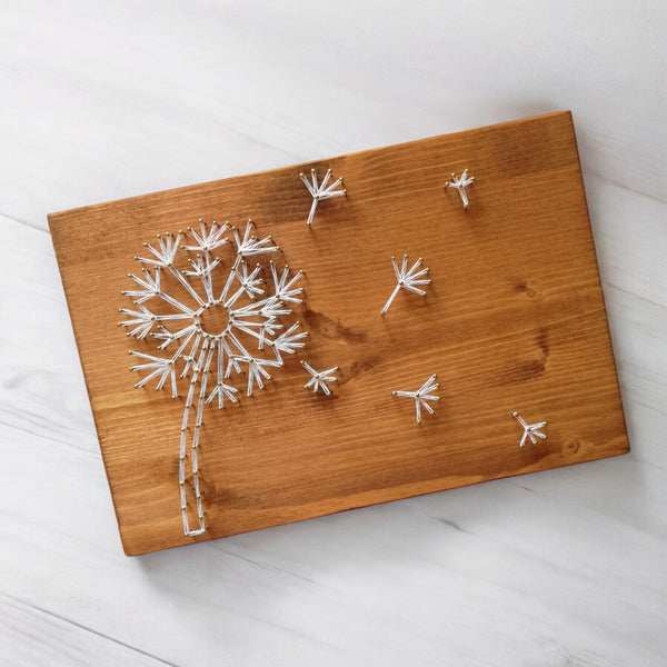 Fadenbild DIY-Set "Pusteblume"