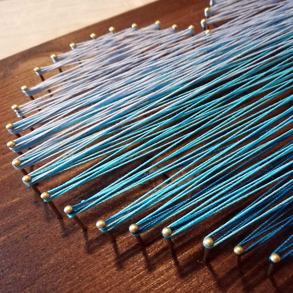 Fadenbild DIY-Set "Verlaufsherz"