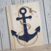 Fadenbild DIY-Set "Anker mit Seil"