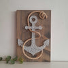 Fadenbild DIY-Set "Anker mit Seil"