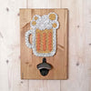 Fadenbild DIY-Set "Bieröffner"