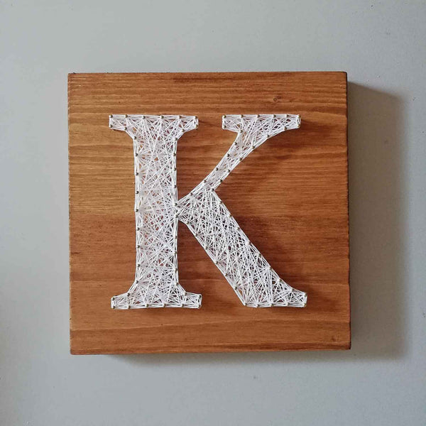 Fadenbild "Buchstabe"
