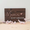 Fadenbild DIY-Set "Mama du bist wunderbar"