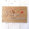 Fadenbild DIY-Set "Mama du bist wunderbar"