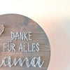 Fadenbild "Danke für alles Mama"