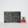 Fadenbild DIY-Set "Blumenwiese"