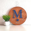 Fadenbild DIY-Set "Buchstabe mit Name"