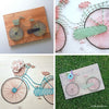 Fadenbild DIY-Set "Fahrrad"