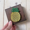 Fadenbild DIY-Set-Mini "Ananas"