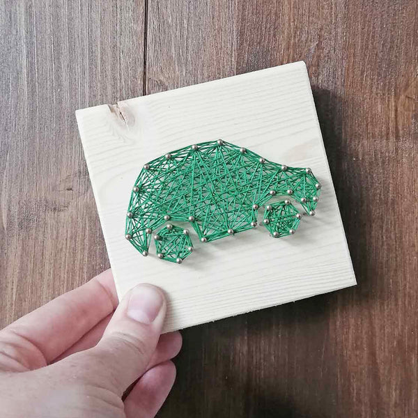 Fadenbild DIY-Set-Mini "Auto"