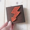 Fadenbild DIY-Set-Mini "Blitz"