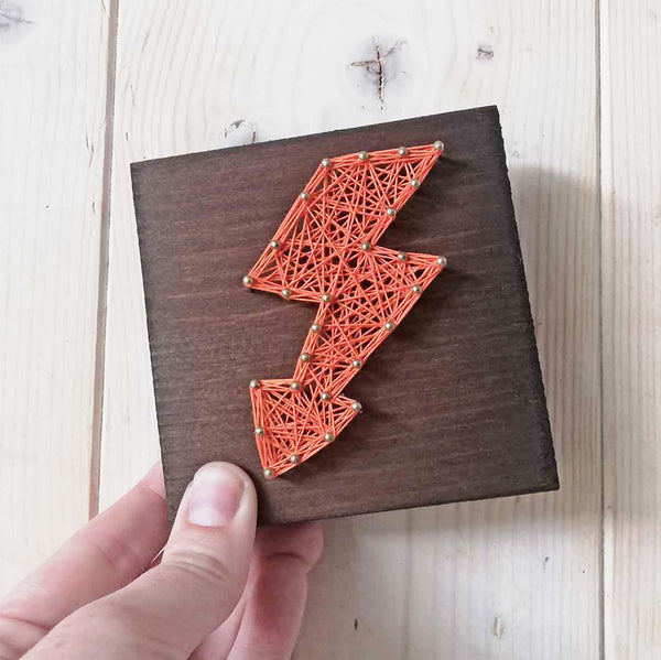 Fadenbild DIY-Set-Mini "Blitz"
