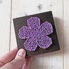 Fadenbild DIY-Set-Mini "Blume"
