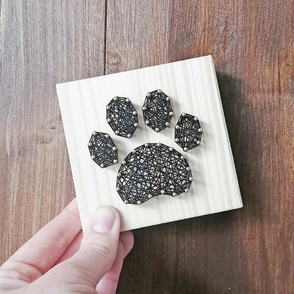 Fadenbild DIY-Set-Mini "Pfote"