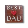 Fadenbild DIY-Set-Mini "Best Dad"
