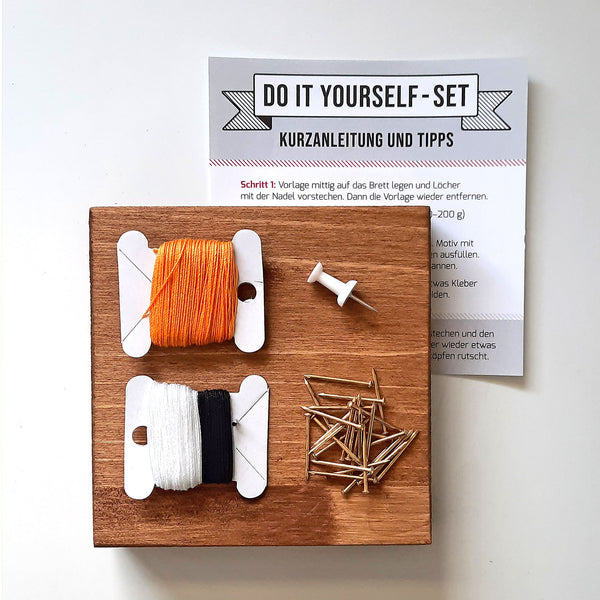 Fadenbild DIY-Set-Mini "Fuchs"