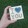 Fadenbild DIY-Set-Mini "I love you"