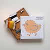 Fadenbild DIY-Set-Mini "Küken"
