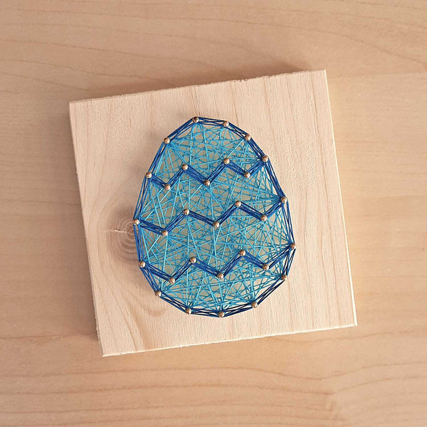Fadenbild DIY-Set-Mini "Osterei"