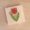 Fadenbild DIY-Set-Mini "Tulpe"