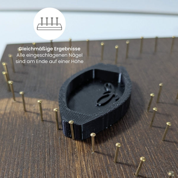 Nagelhilfe mit Magnet Detailansicht