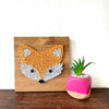 Fadenbild DIY-Set Fuchs als dekoratives Wandbild