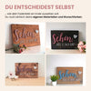 Fadenbild - Fadenbild Vorlage „Schön, dass es dich gibt“ (digital, PDF)