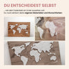 Fadenbild - Fadenbild Vorlage „Weltkarte“ (digital, PDF)