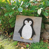 Fadenbild "Pinguin"