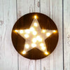 Fadenbild DIY-Set "LED-Stern"