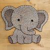 Fadenbild "Elefant"