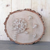 Fadenbild DIY-Set "Pusteblume auf Baumscheibe"