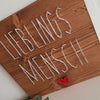 Fadenbild "Lieblingsmensch"