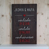 Fadenbild DIY-Set "Verliebt, verlobt, verheiratet"