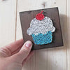 Fadenbild DIY-Set-Mini "Cupcake"